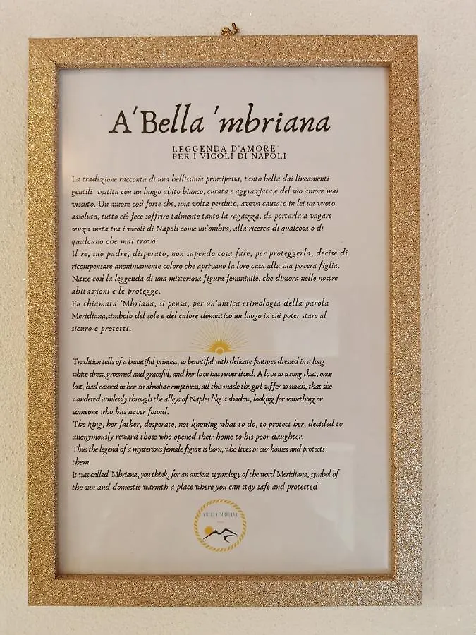 Holiday home A Bella Mbriana House Villa Naples Italy